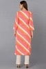 Multi Color Leheriya Kurta/ Festive Wear/Party Wear Kurti