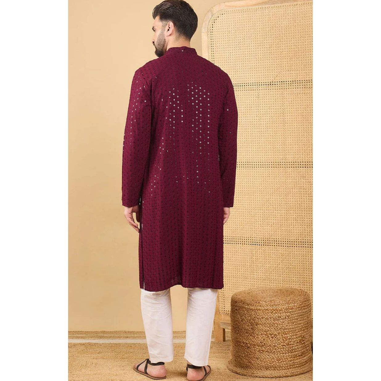 Chikankari Kurta for Men