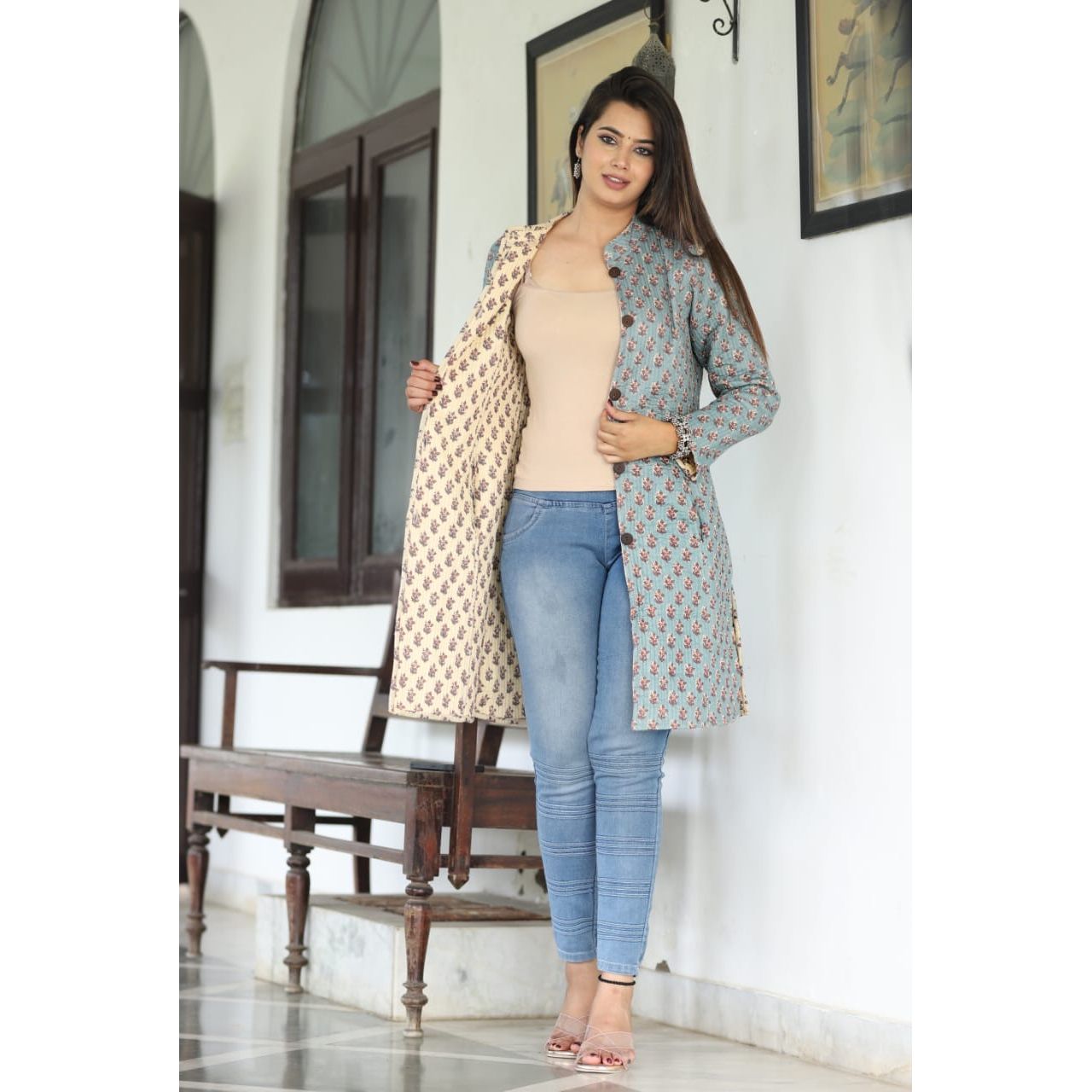 Reversible Quilted Jacket