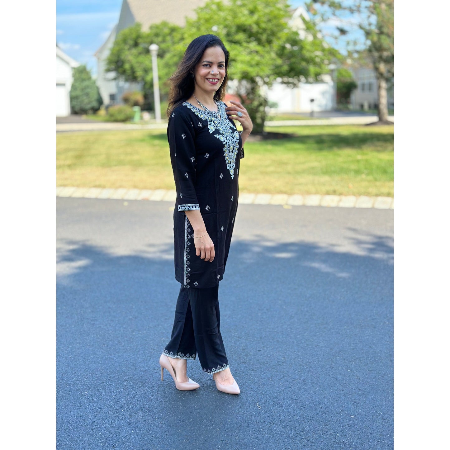 Black Co-ord Set for Summer
