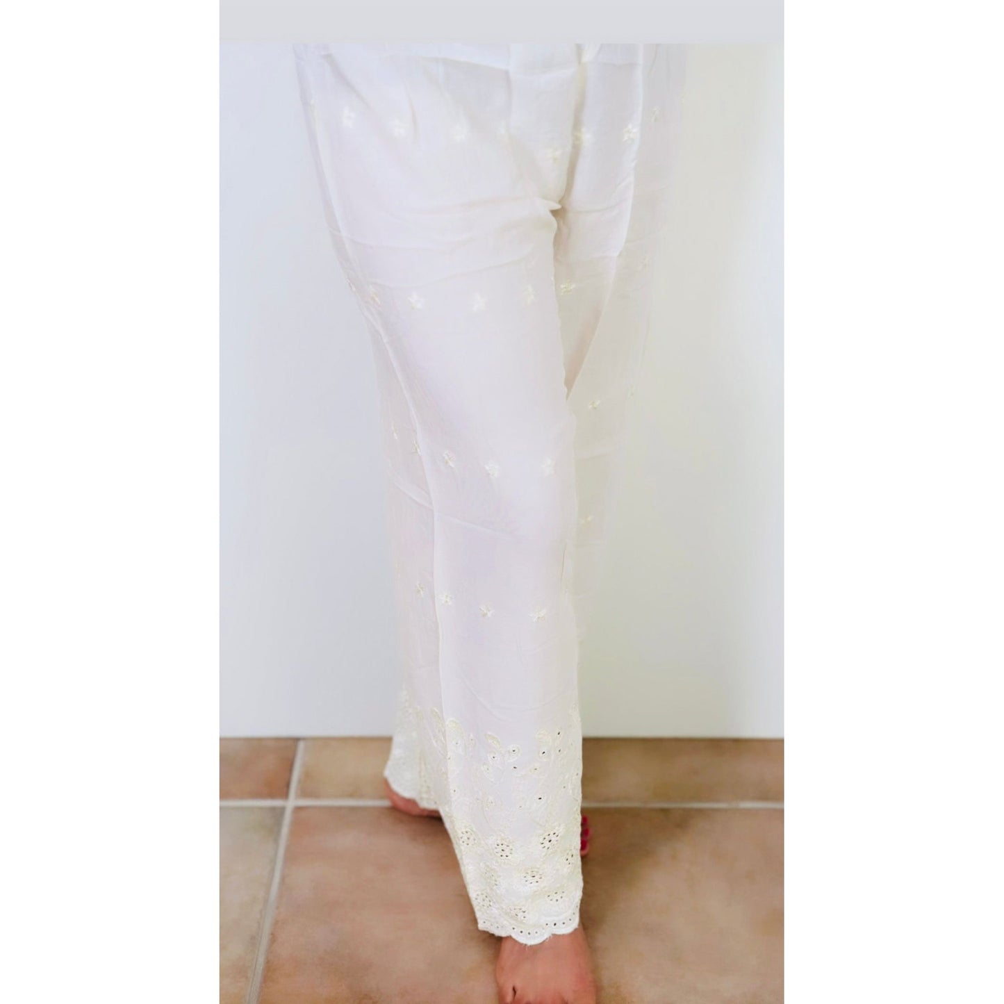Hakoba Cotton Pants for Women