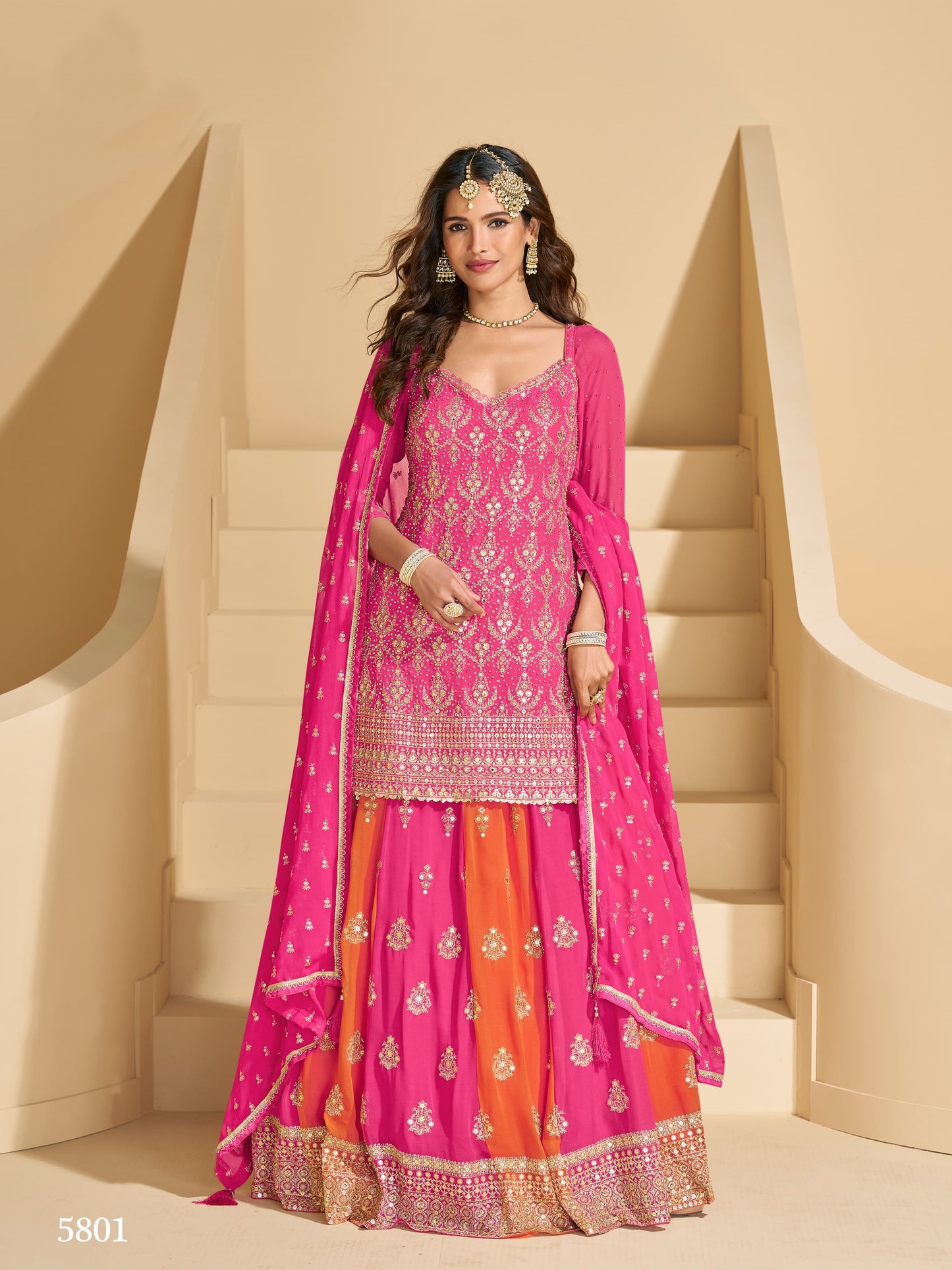 Kurta with Lehenga