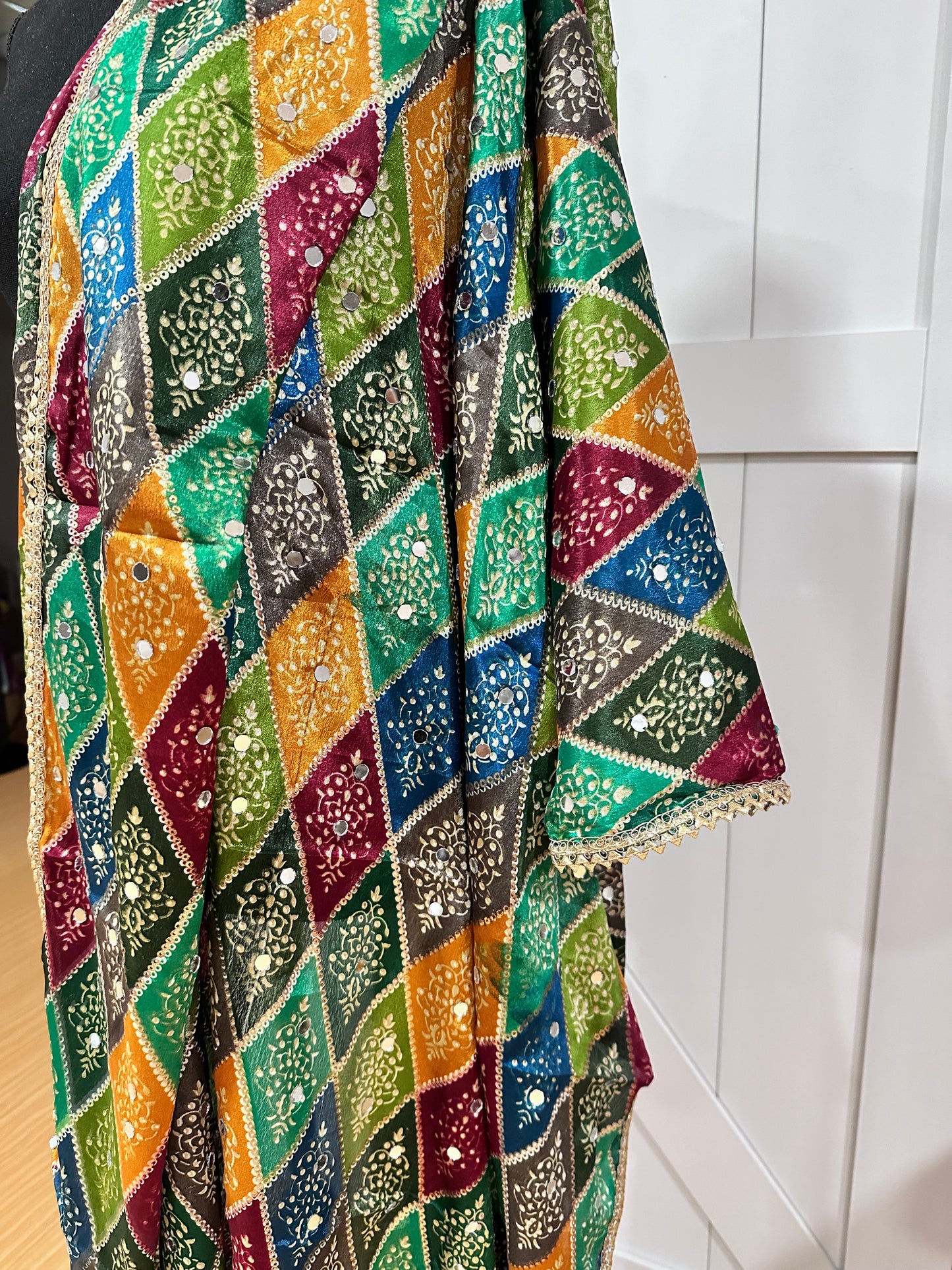 Phulkari Style Dupatta