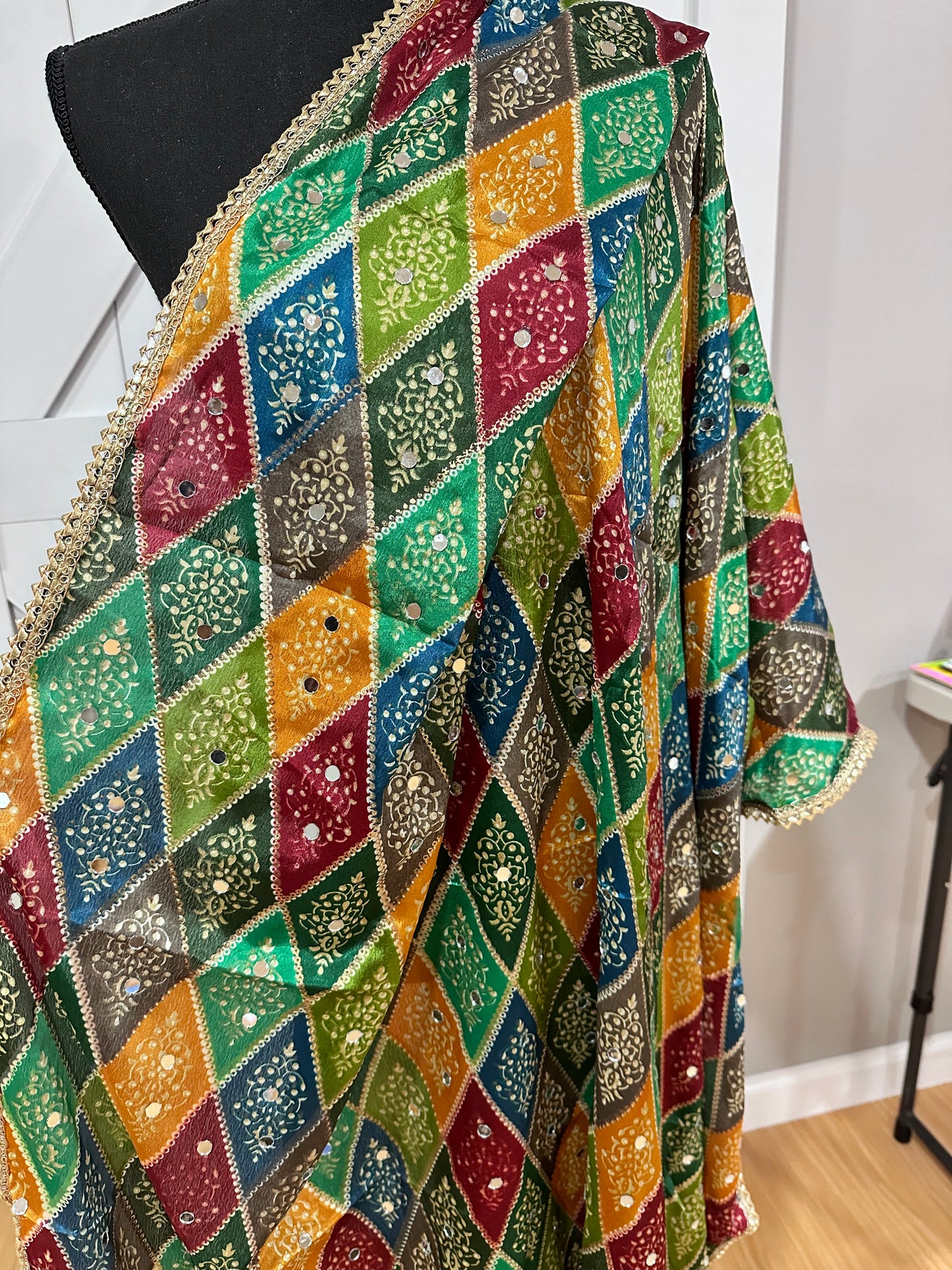 Phulkari Style Dupatta