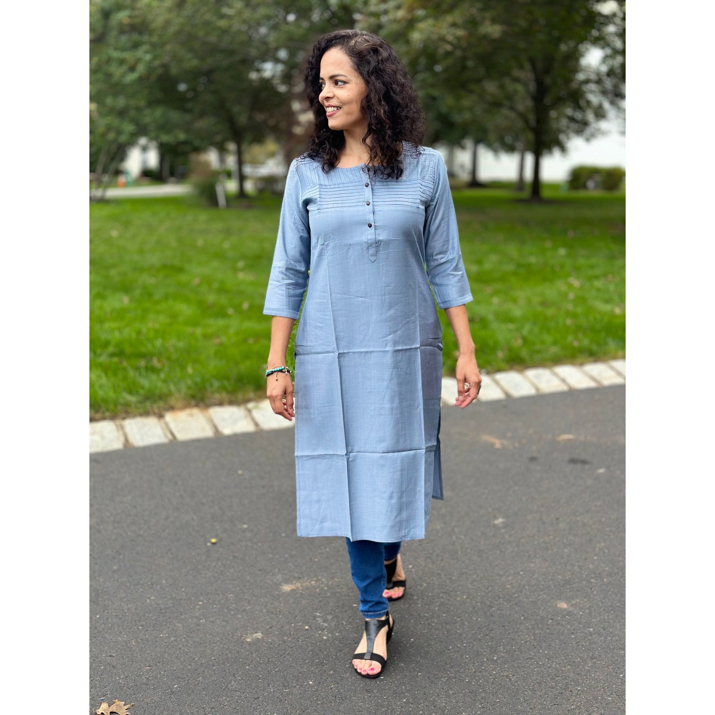Grey Kurta for Women
