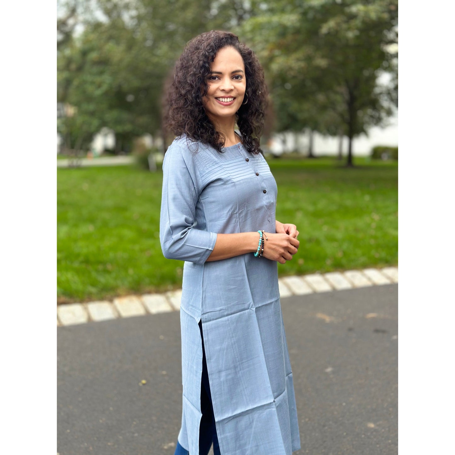 Grey Kurta for Women