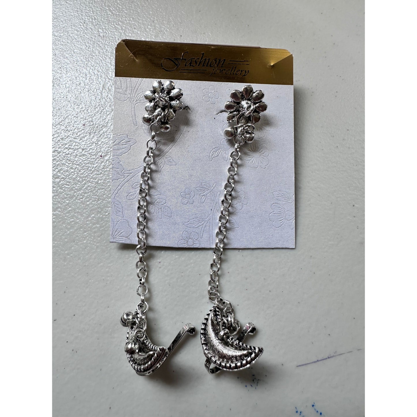 Earrings with Ear Cuff