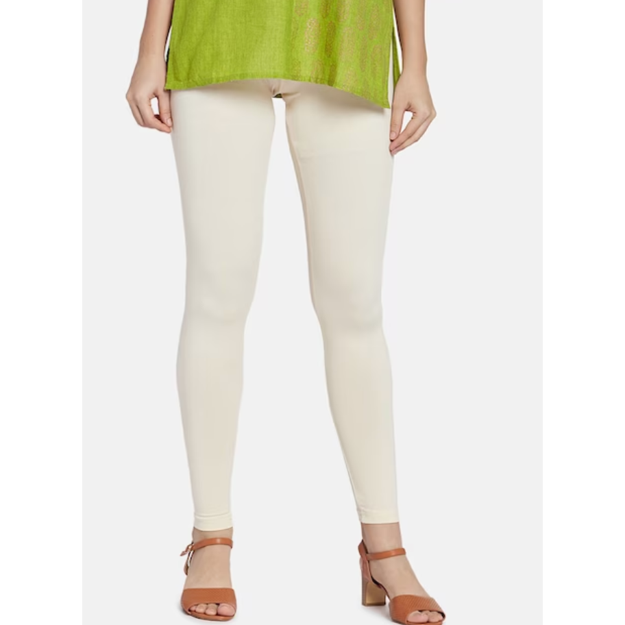 Cream Colored Leggings/Chudi Bottoms
