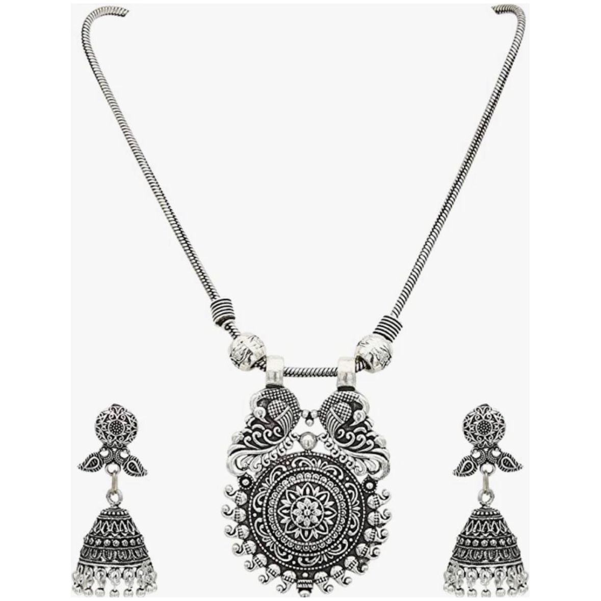 Oxidized Jewelry Set for Women