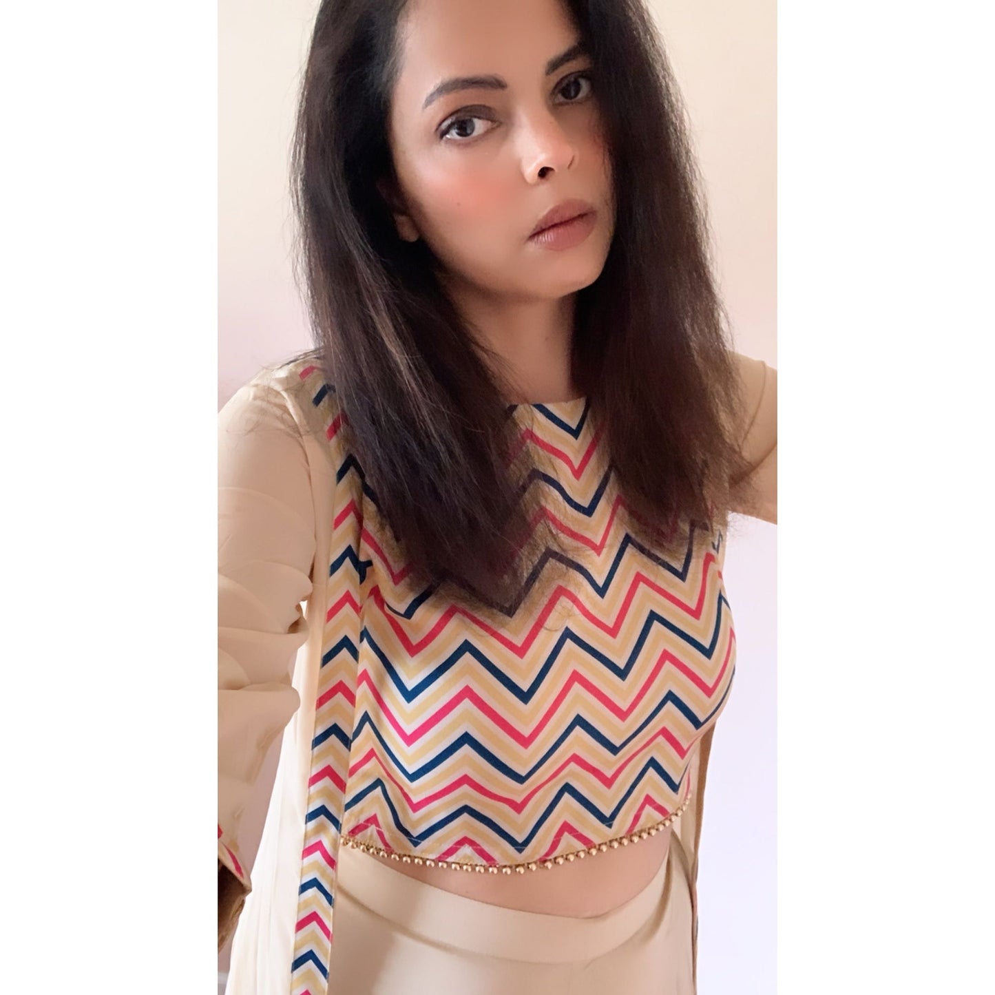 Indian Fusion Wear Outfit for Parties/Indian Weddings