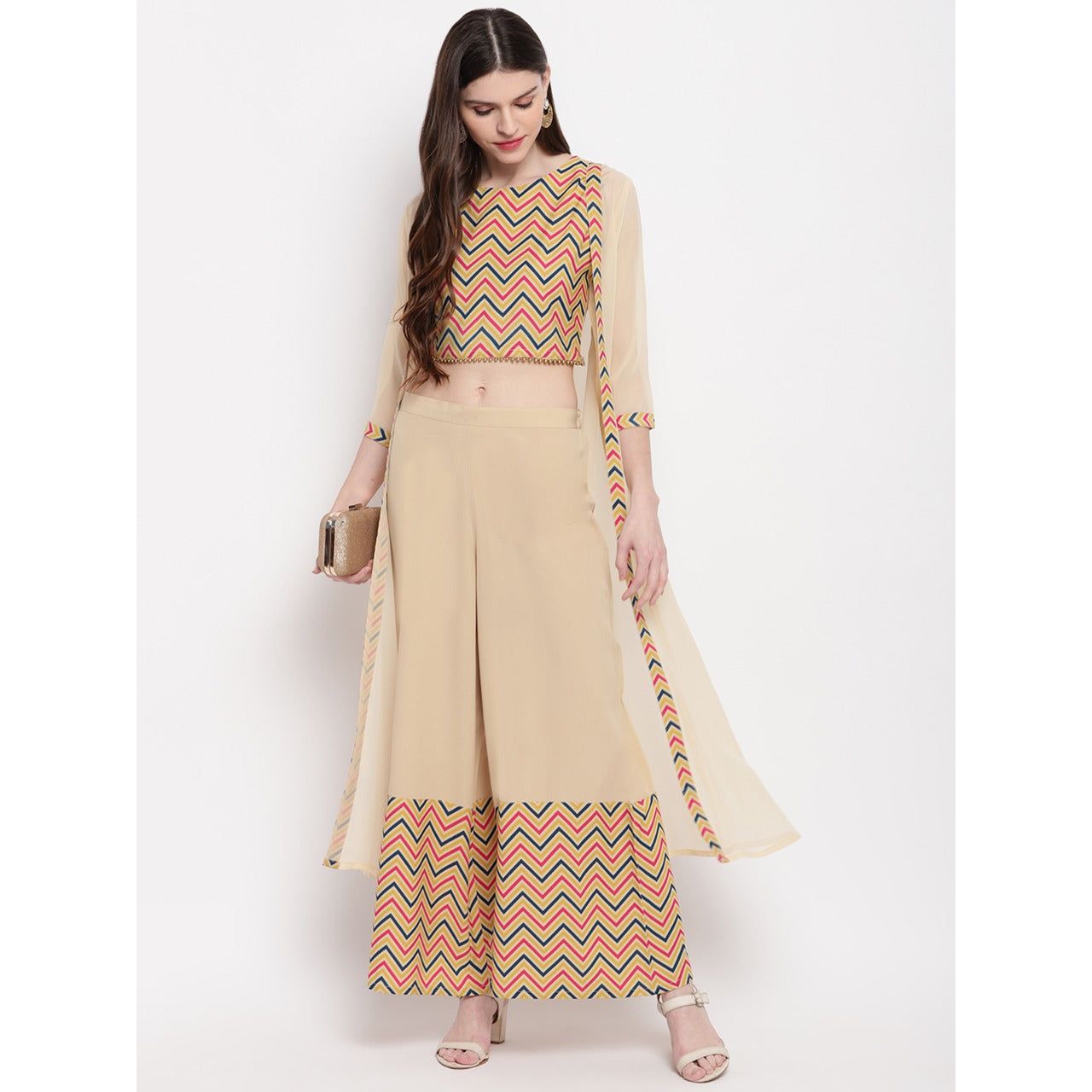 Indian Fusion Wear Outfit for Parties/Indian Weddings