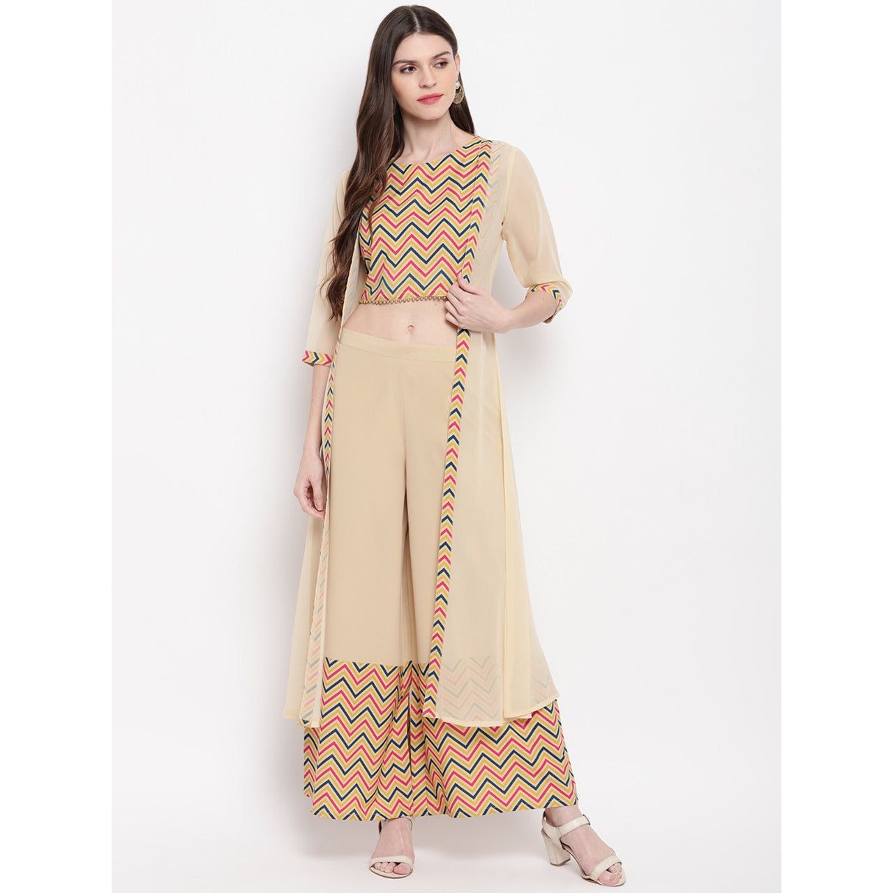 Indian Fusion Wear Outfit for Parties/Indian Weddings