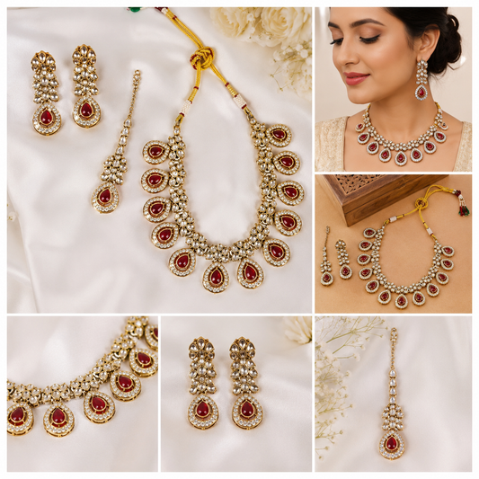 The Timeless Beauty of Indian Kundan Jewelry: The Perfect Accessory for Lehengas & Festive Celebrations