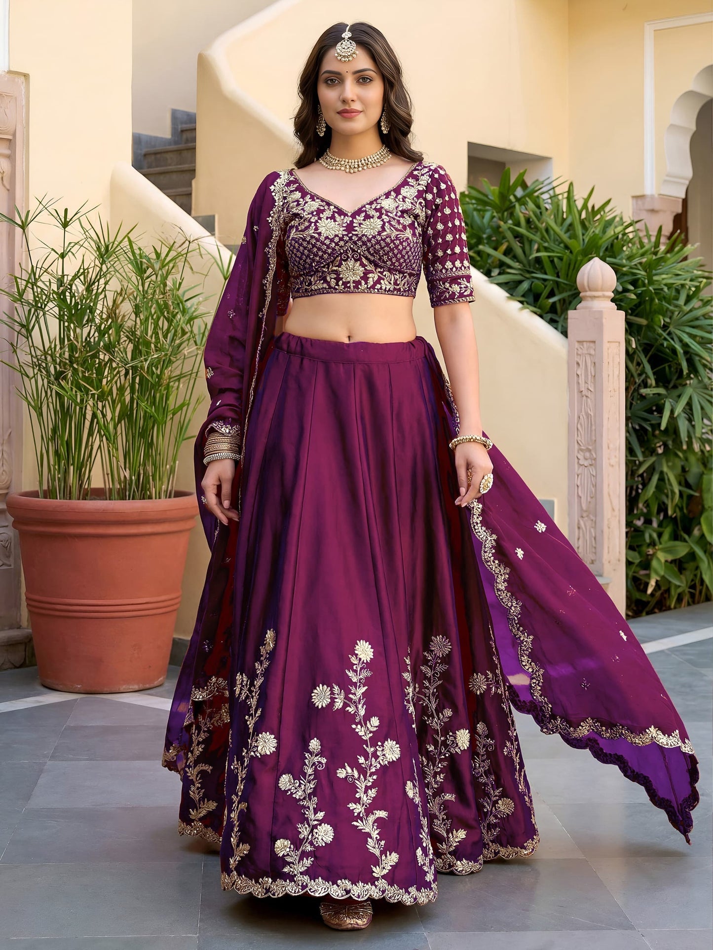 Lehenga Choli : Ready to wear