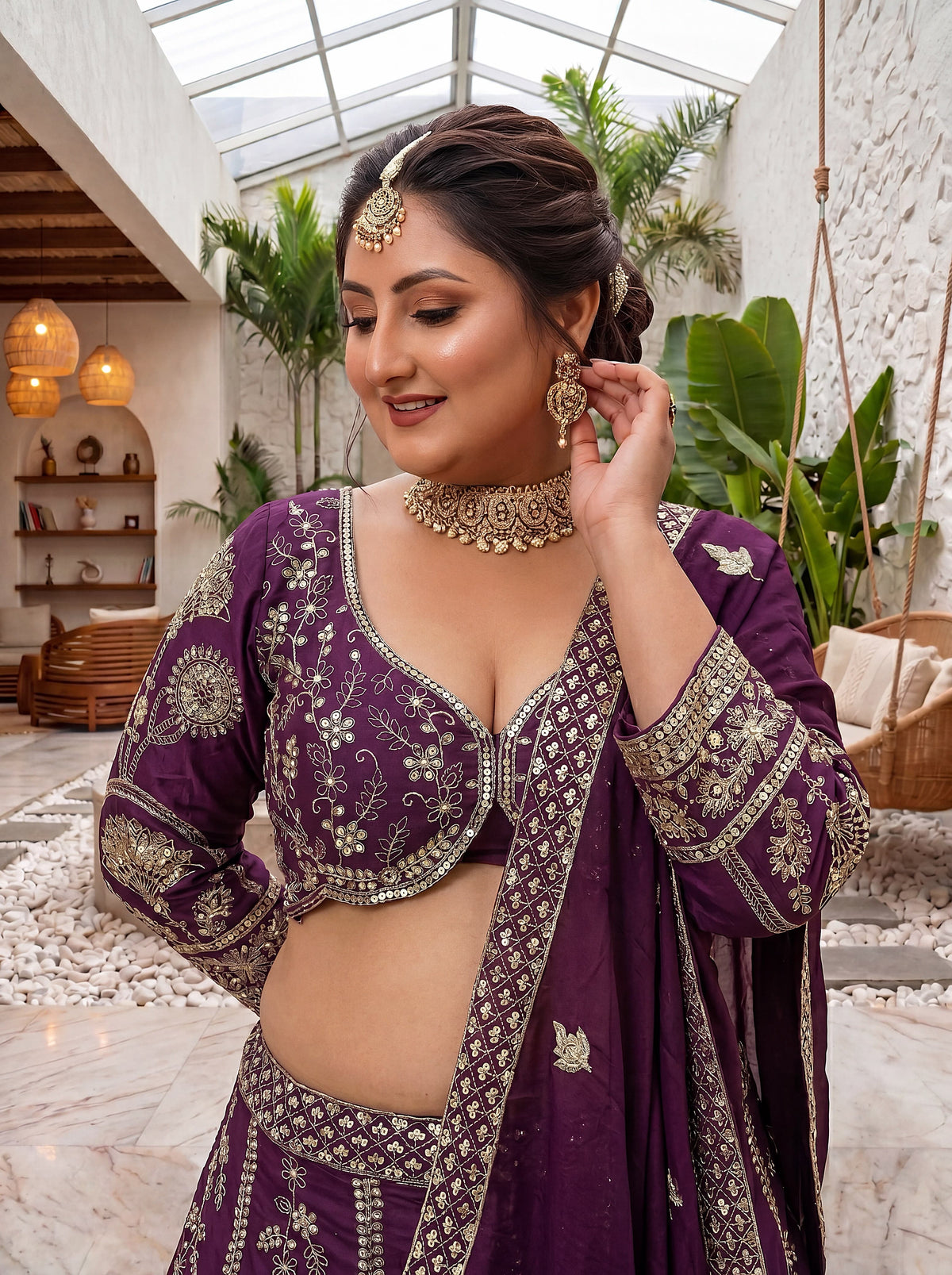 Designer Lehenga Choli (Plus sizes available)