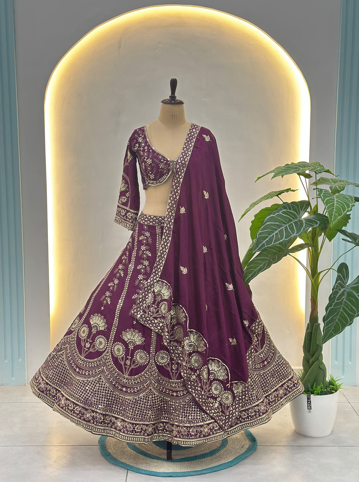 Designer Lehenga Choli (Plus sizes available)