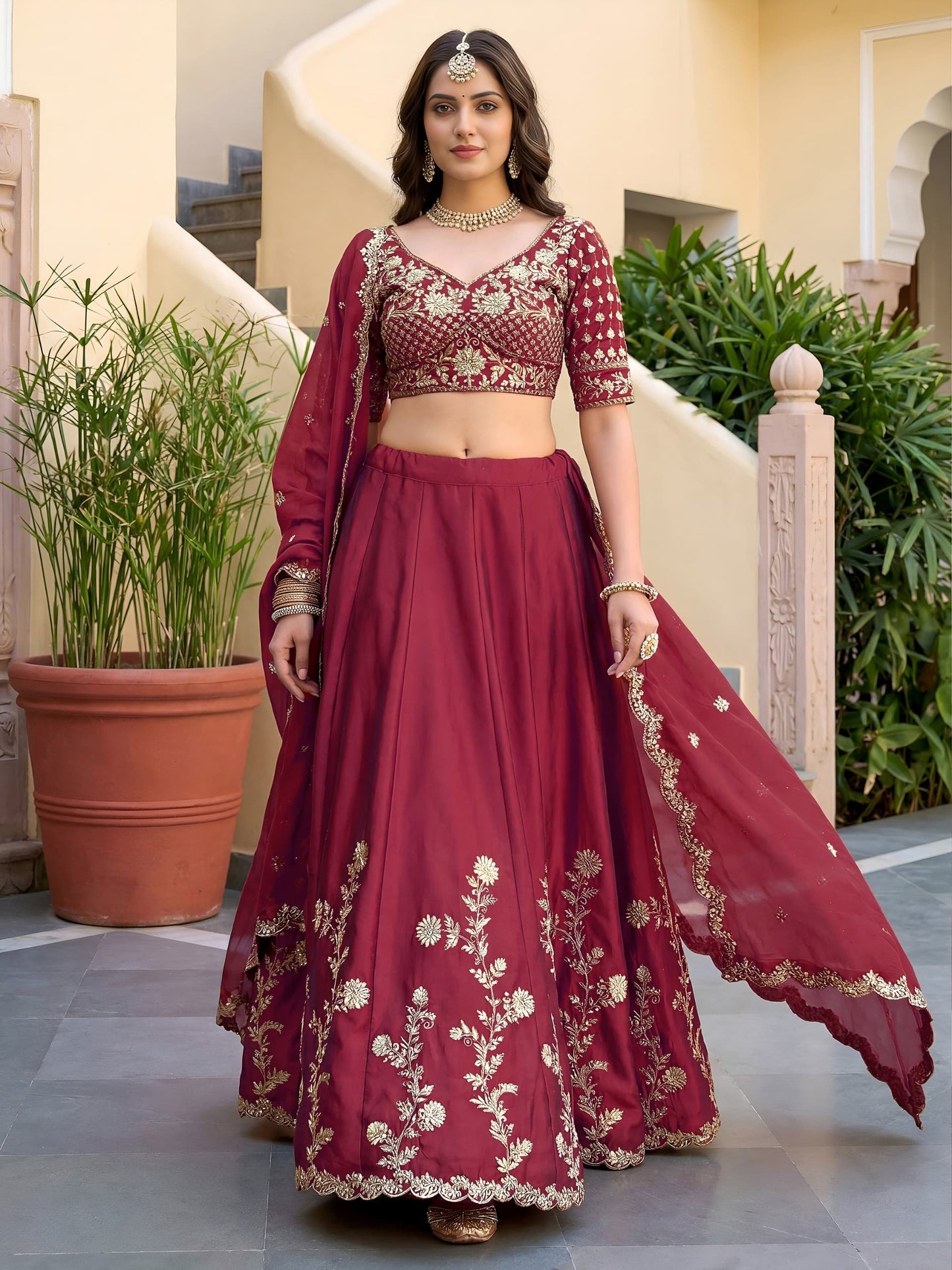 Lehenga Choli : Ready to wear