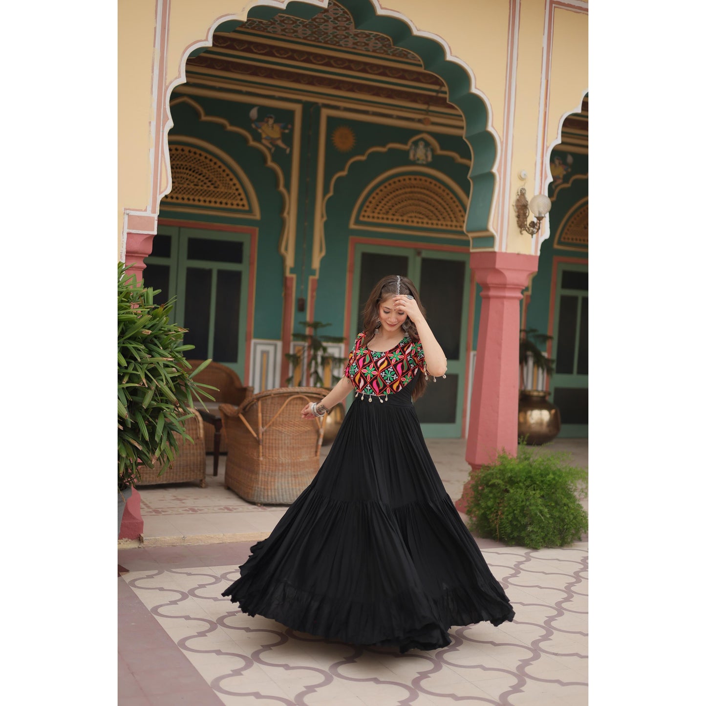 Anarkali Gown for Navaratri