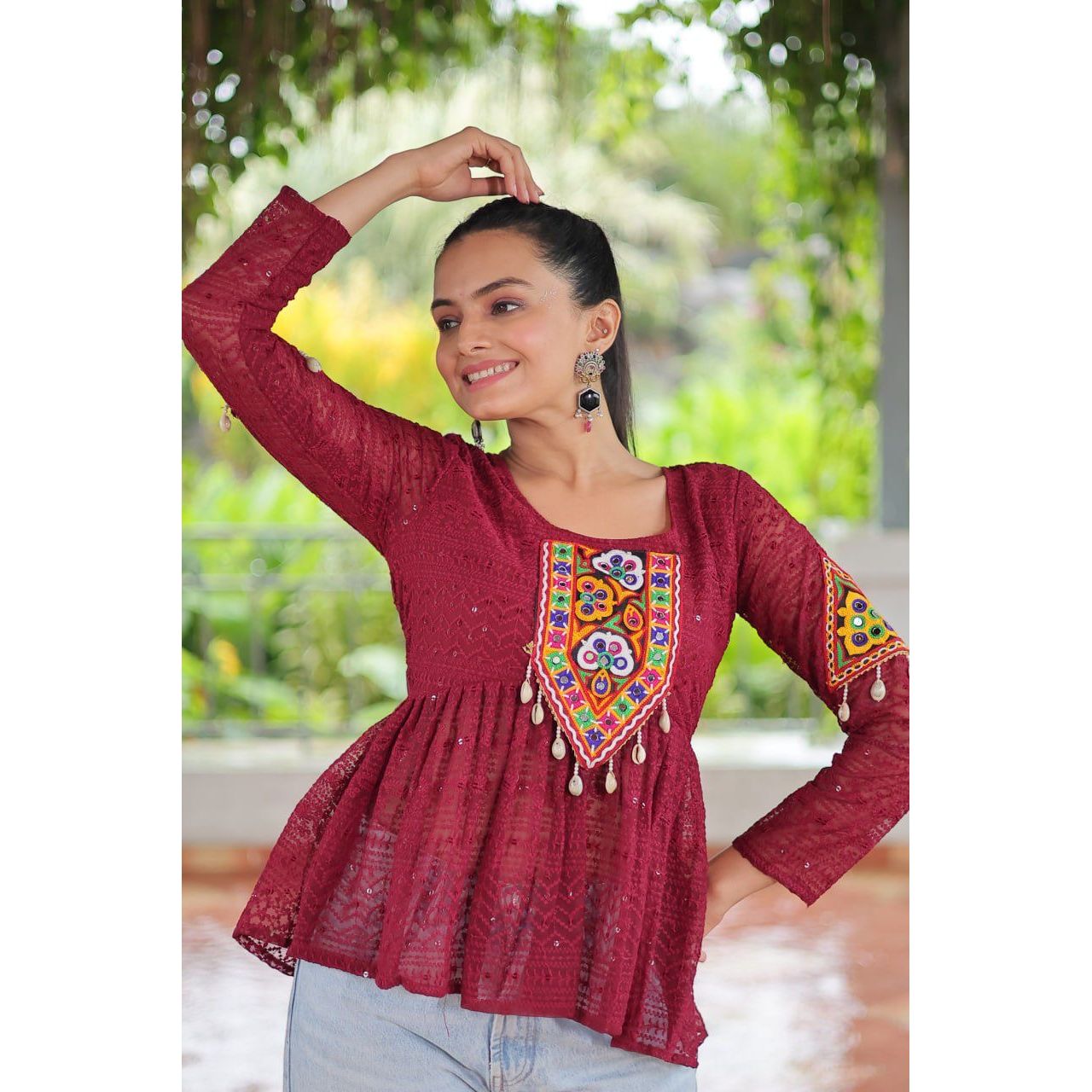 Short Kurtis for Navaratri