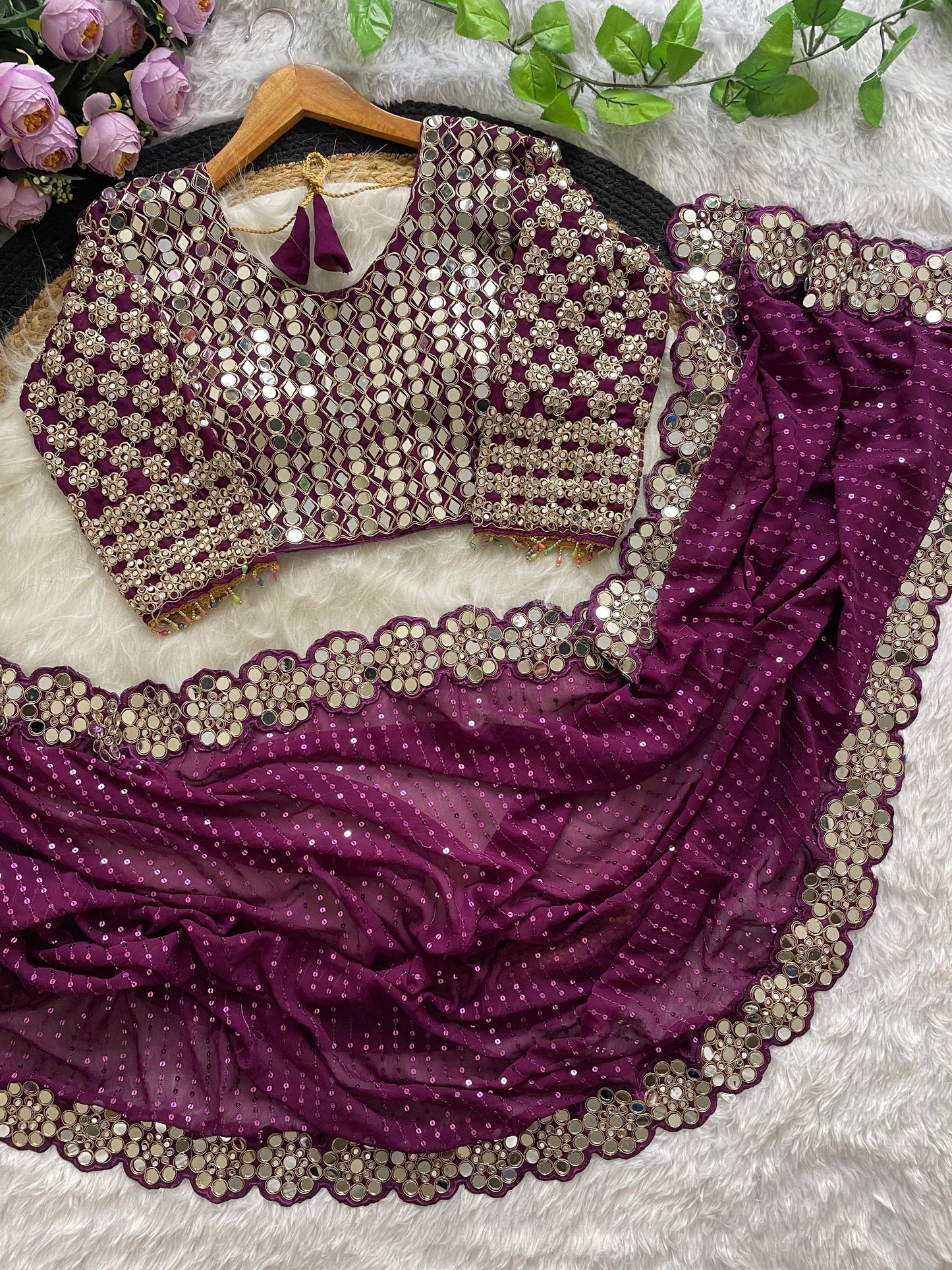 Ready to wear : Bollywood-style designer saree