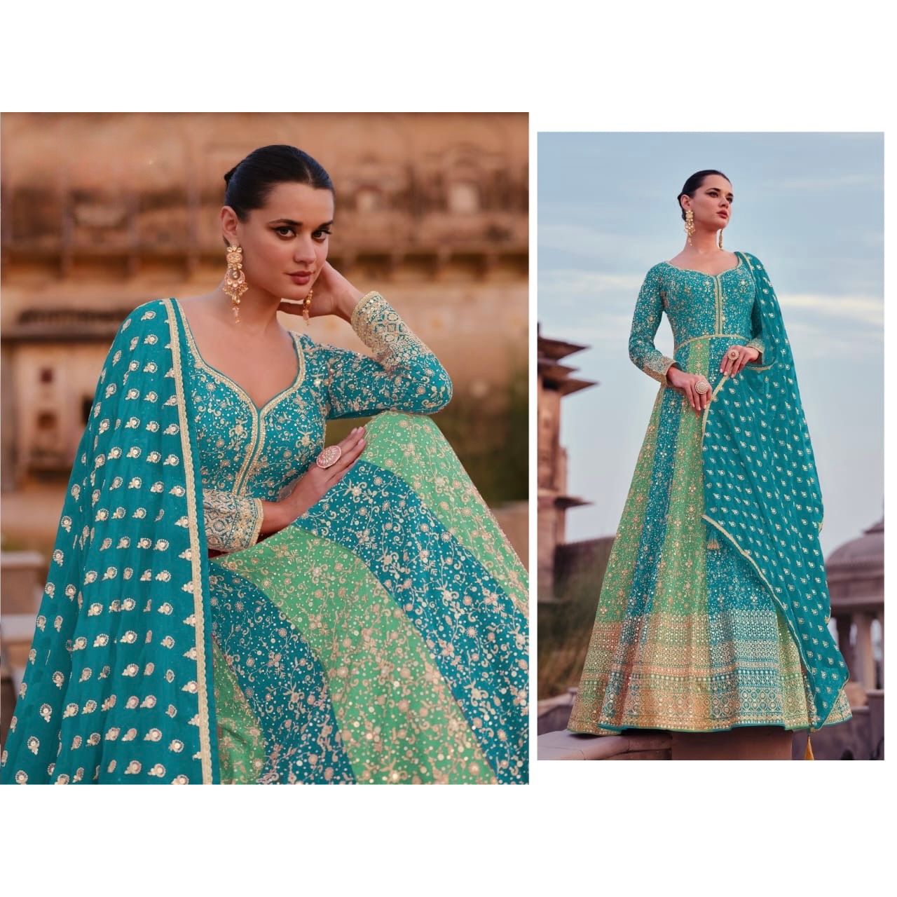 Anarkali Gown : Pre Order Only