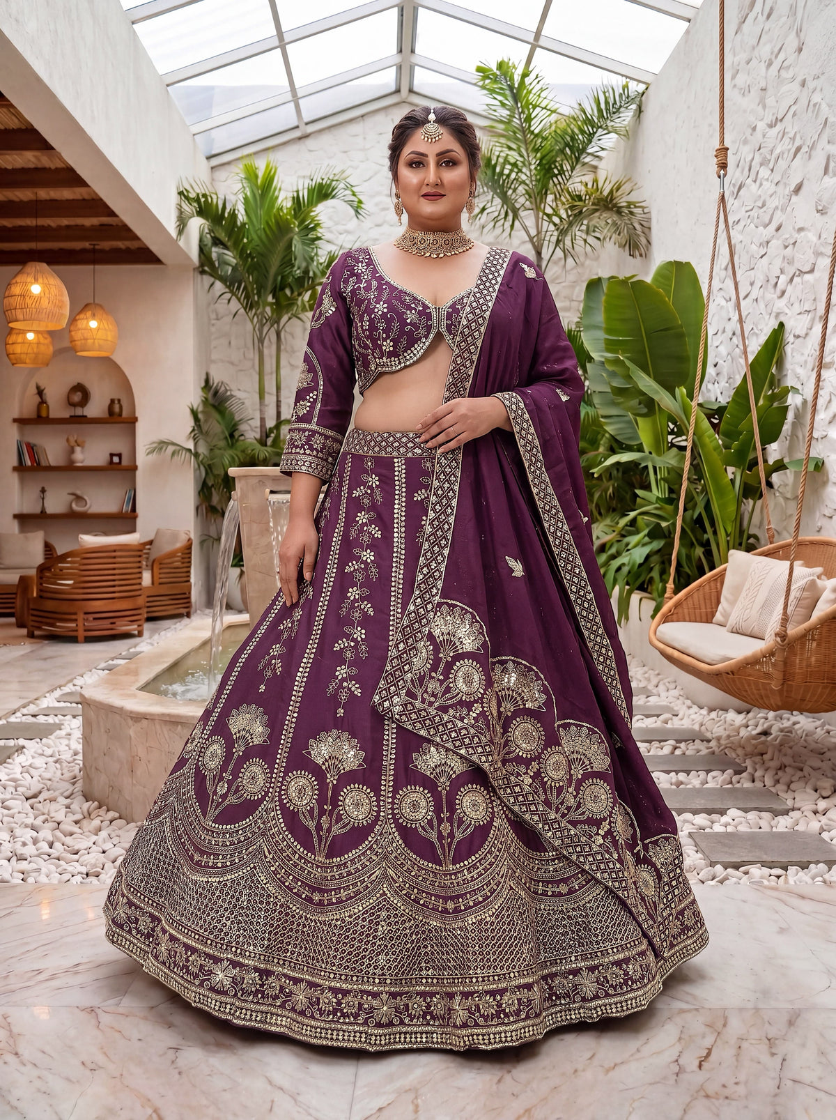 Designer Lehenga Choli (Plus sizes available)