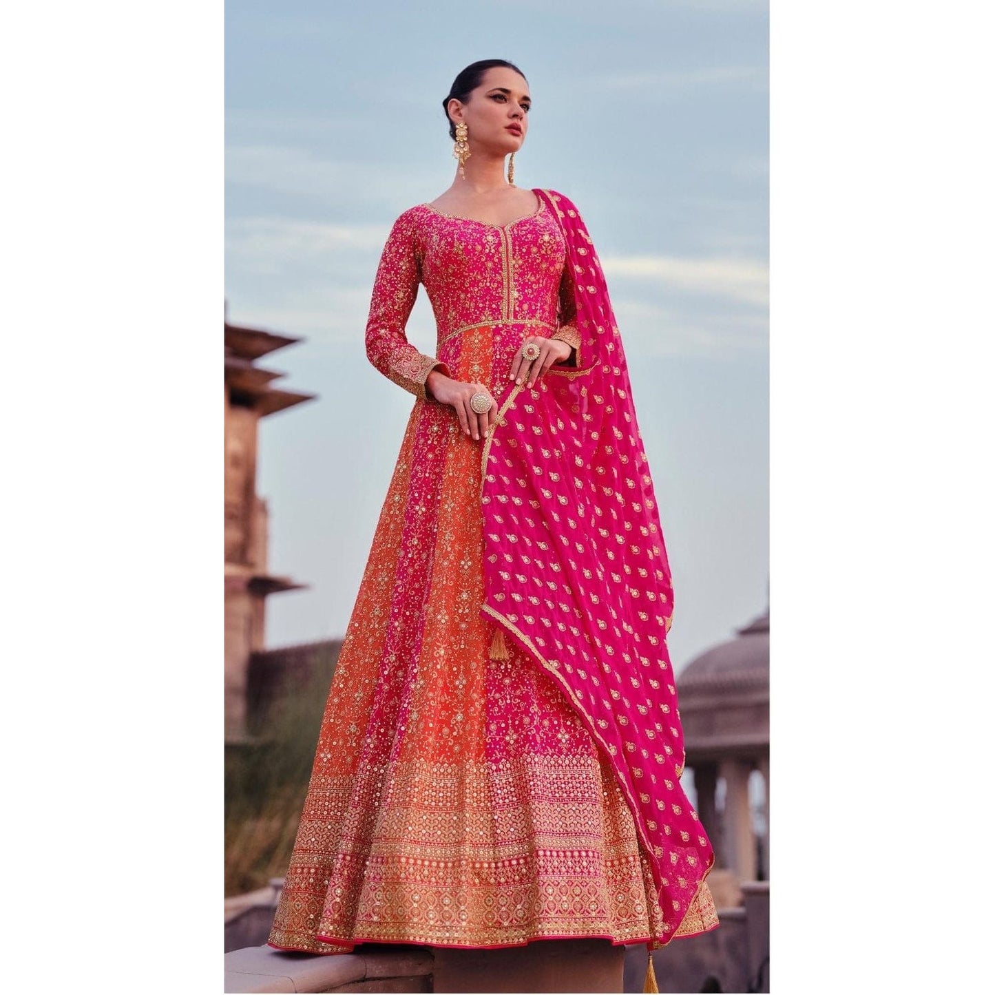 Anarkali Gown : Pre Order Only