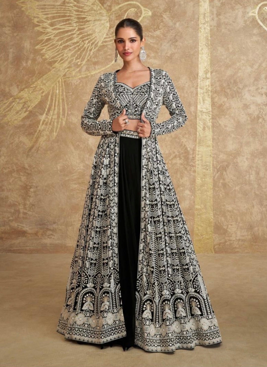Georgette Embroidered 3 Piece Set : Pre Order Only