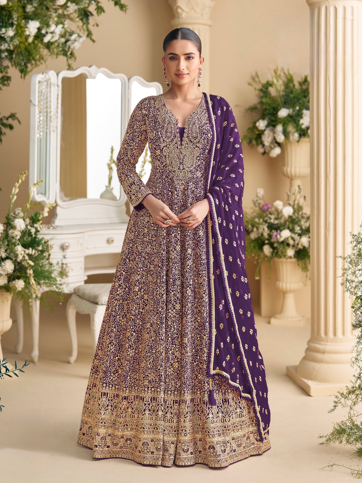 Anarkali Gown : Pre Order Only