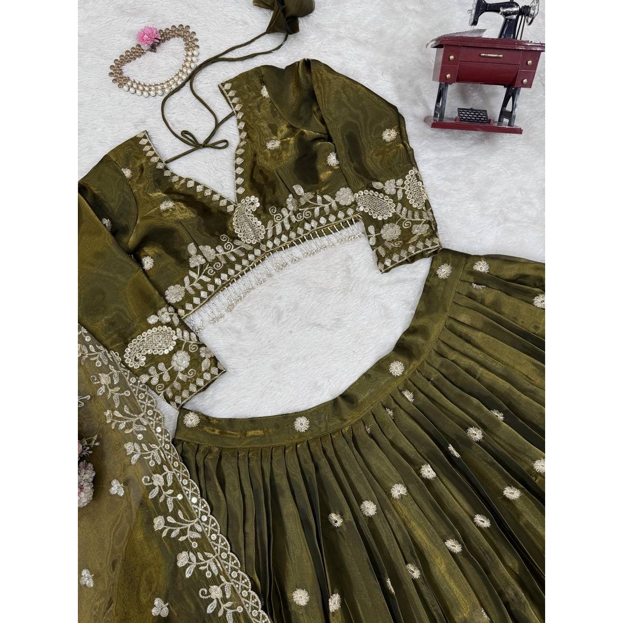 Lehenga Choli : stitched ready to wear