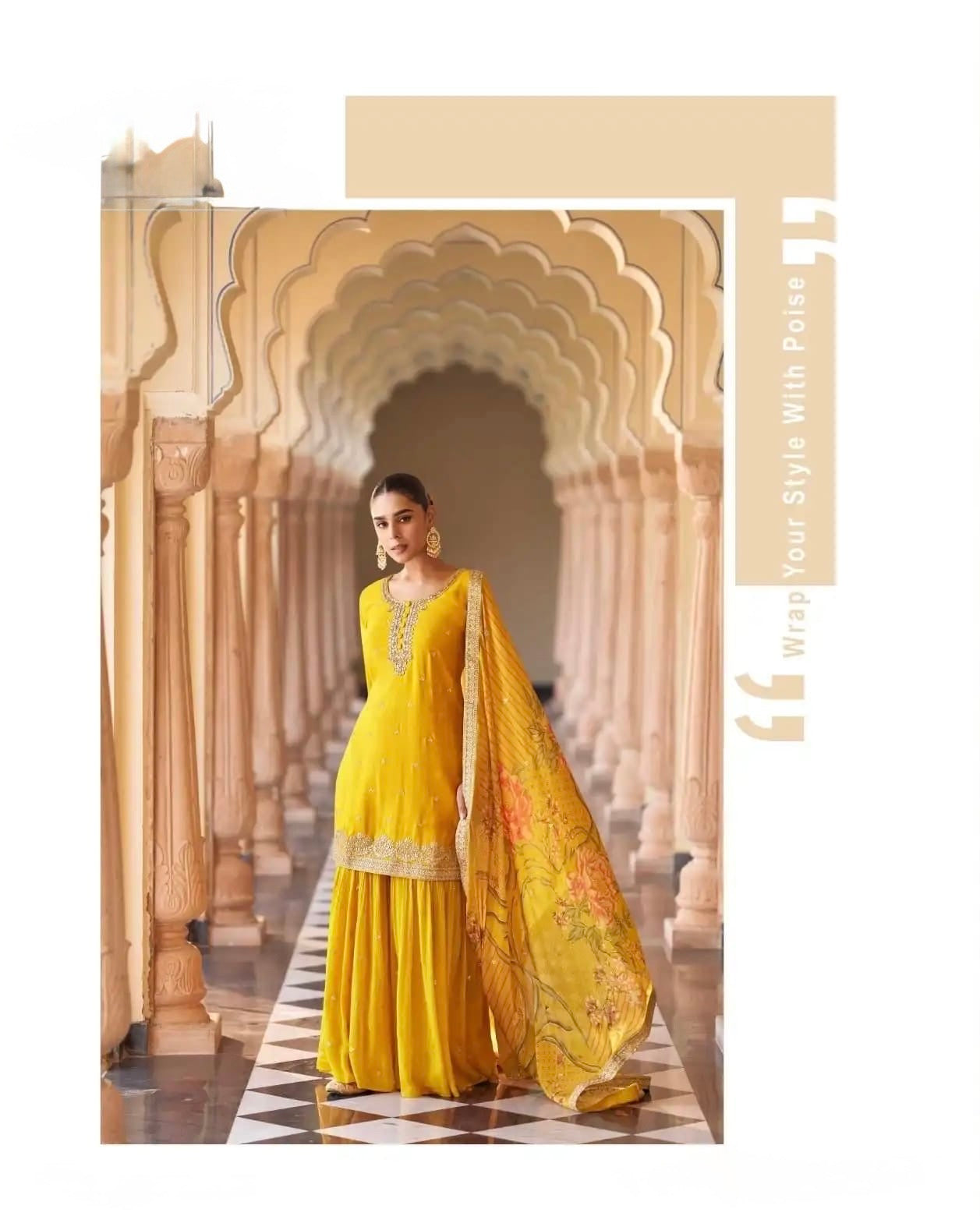 Yellow Silk Kurta Set for Haldi /Mehendi