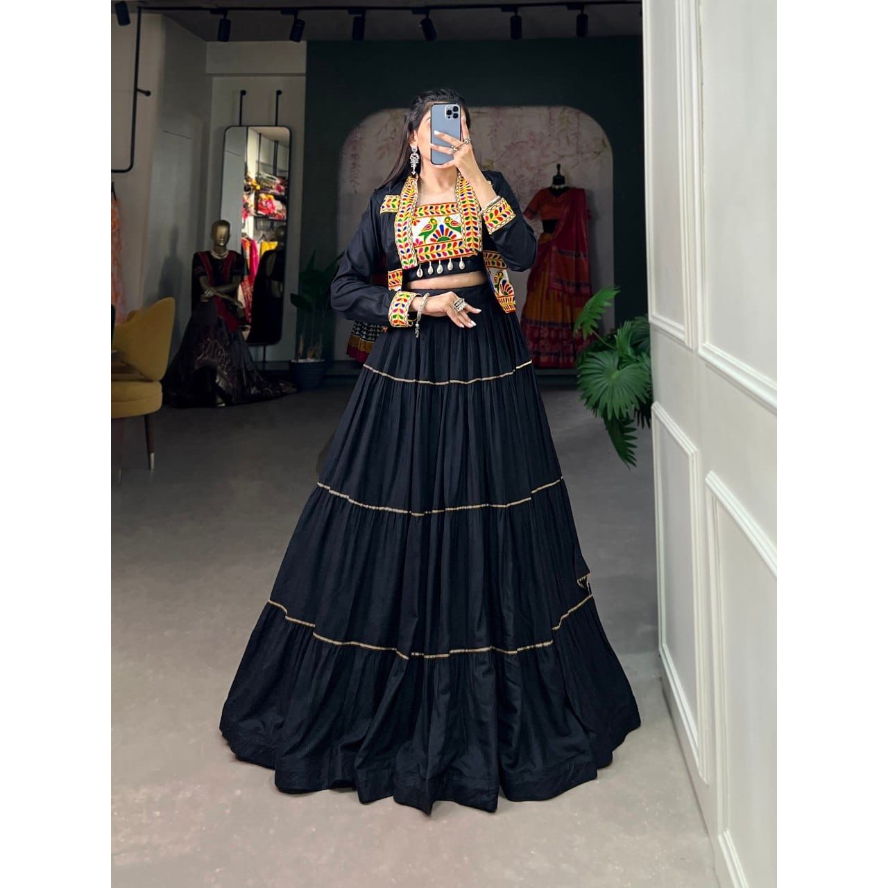 Lehenga Choli and Koti