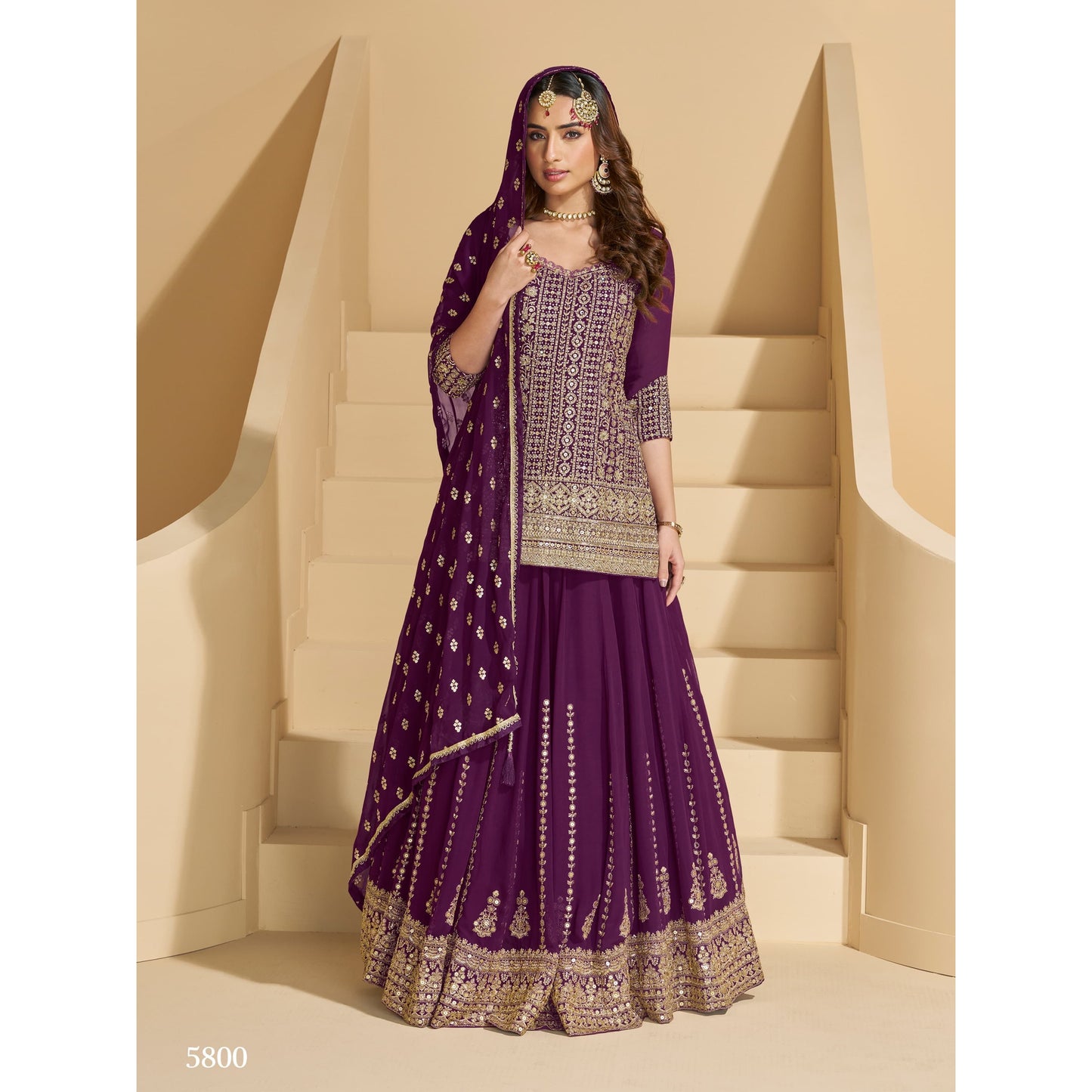Kurta with Lehenga : ready to wear