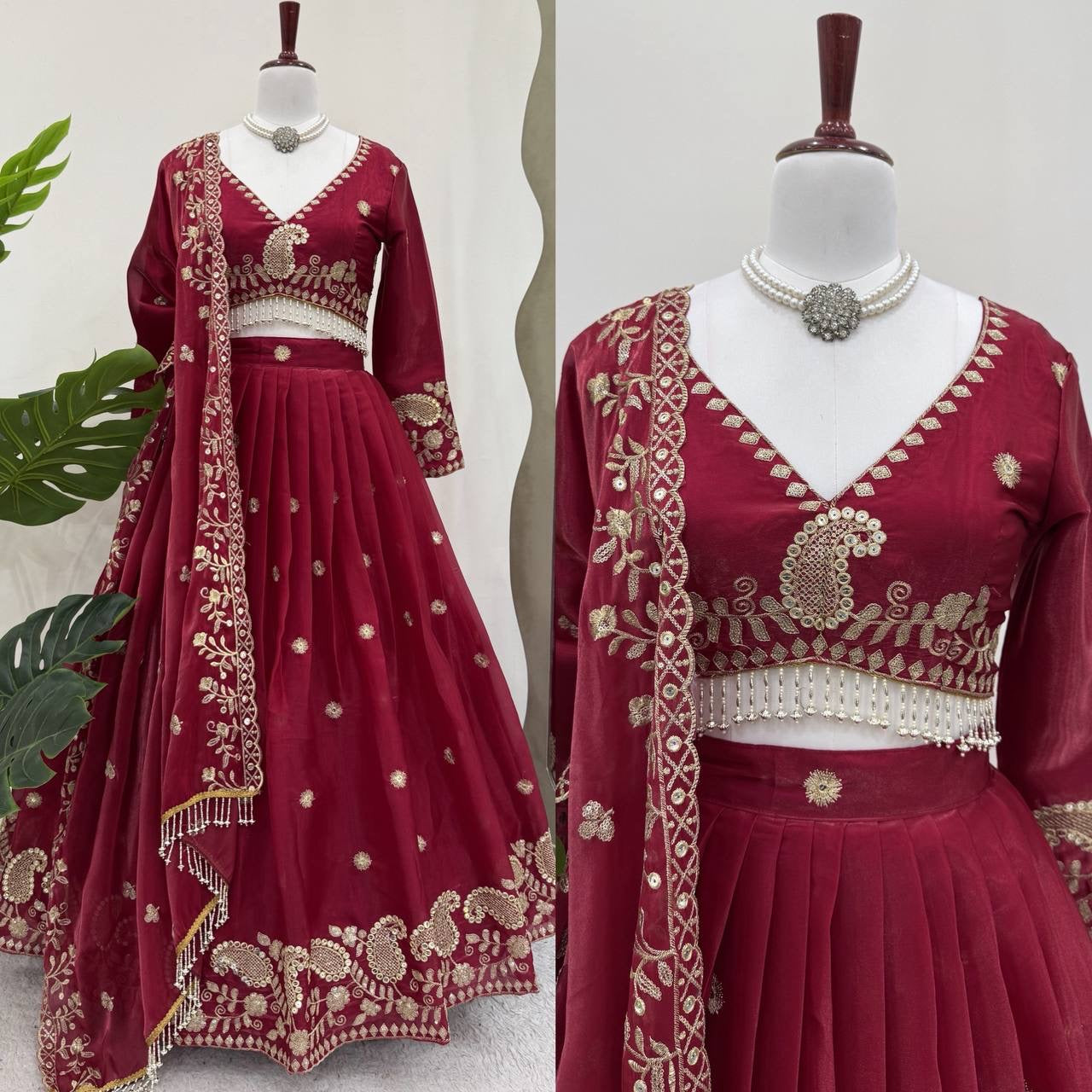 Lehenga Choli : stitched ready to wear
