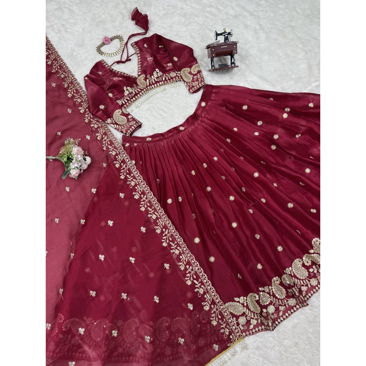 Lehenga Choli : stitched ready to wear