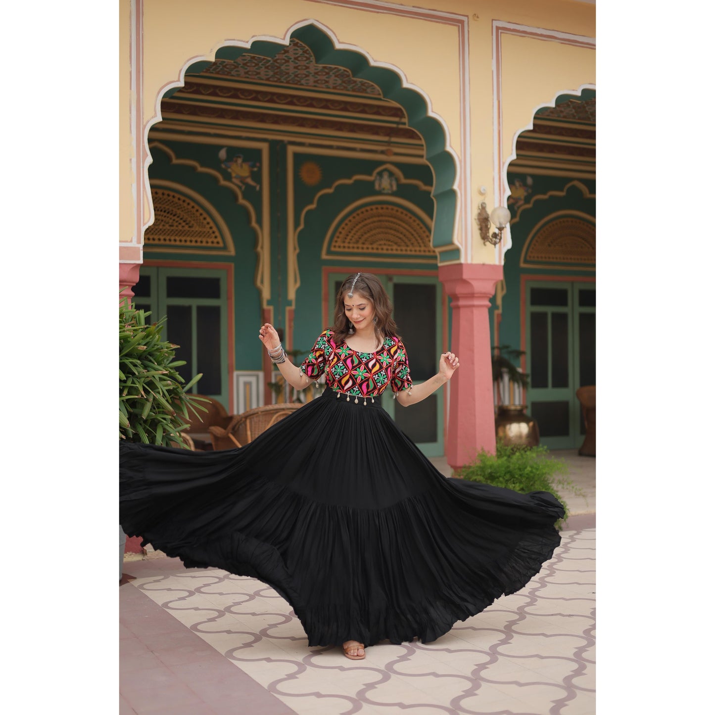 Anarkali Gown for Navaratri