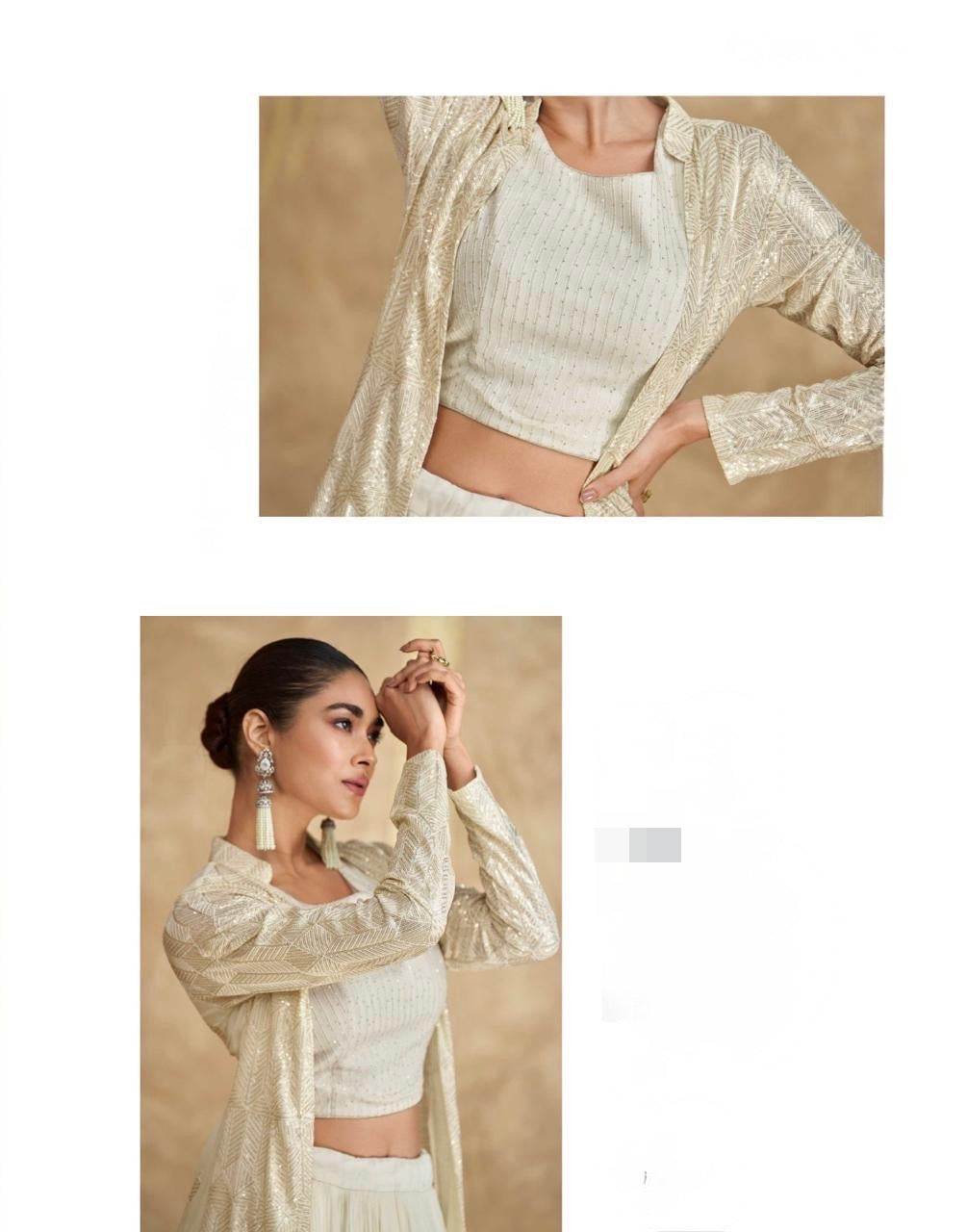 Georgette Embroidered 3 Piece Set : Pre Order Only