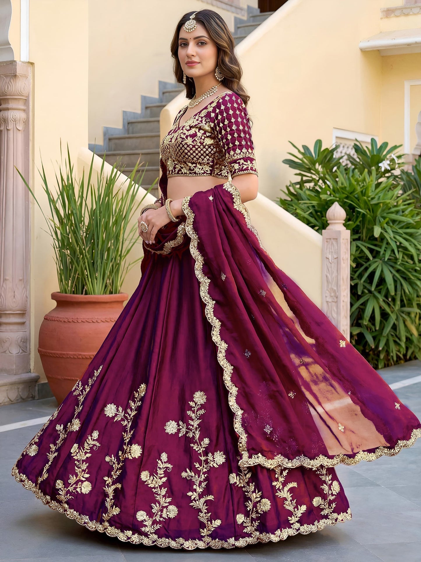 Lehenga Choli : Ready to wear