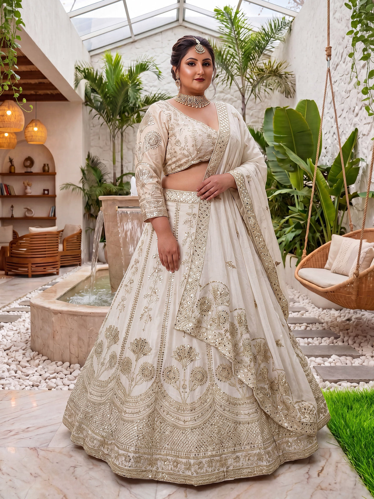 Designer Lehenga Choli (Plus sizes available)