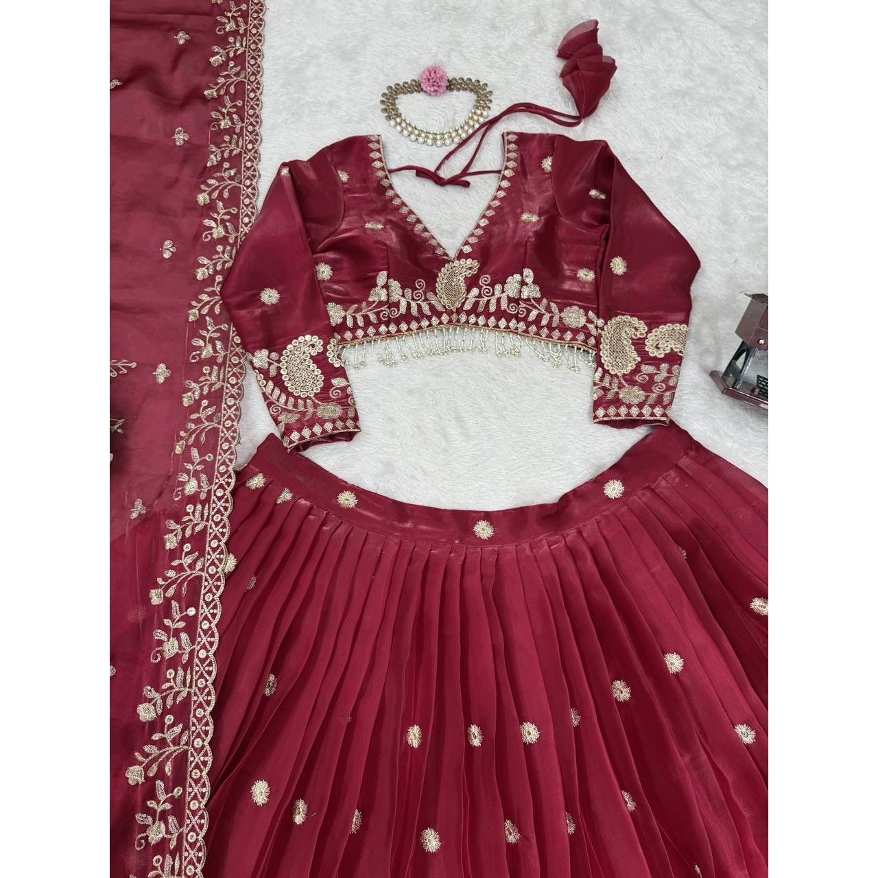 Lehenga Choli : stitched ready to wear