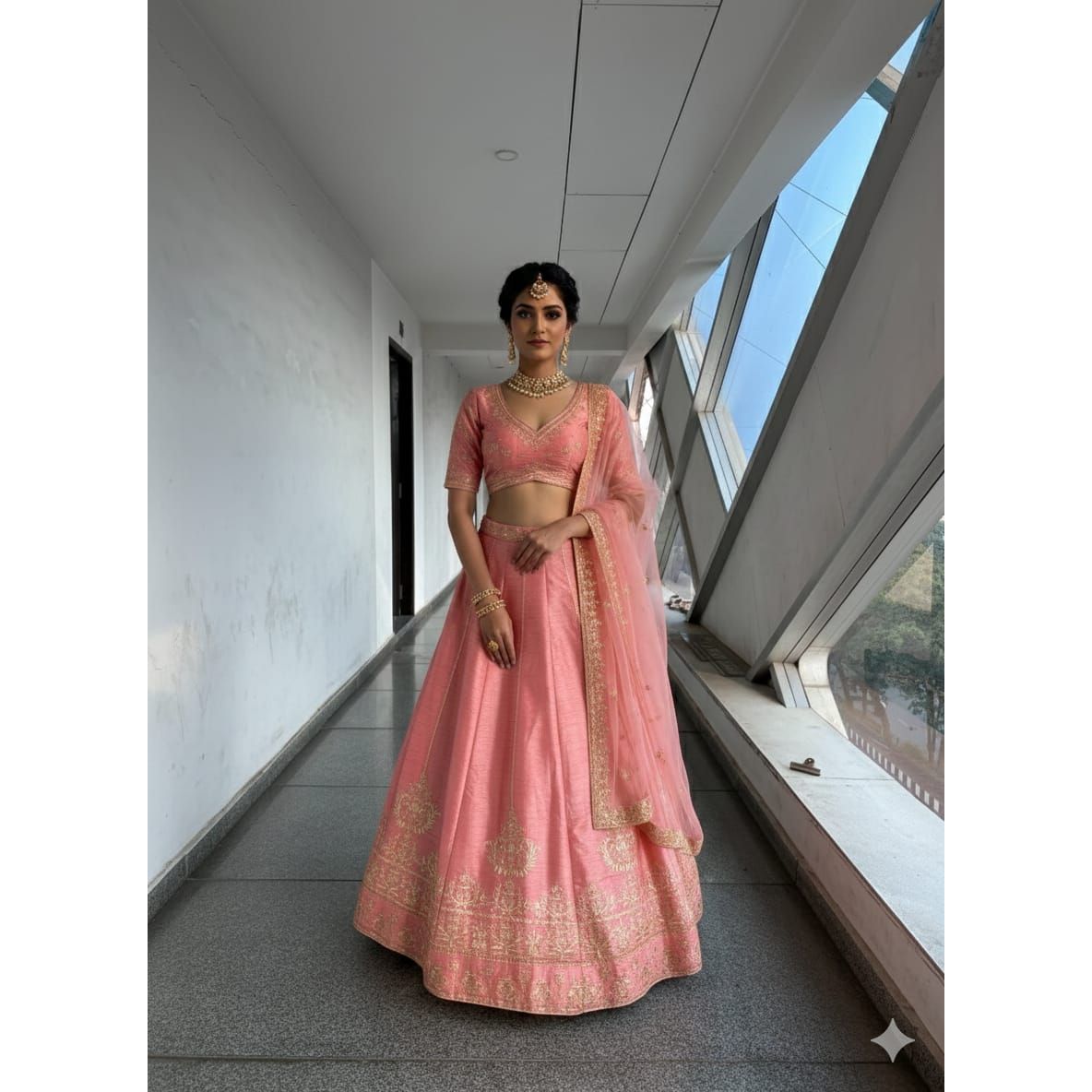 Pink Lehenga Choli : Pre Order Only