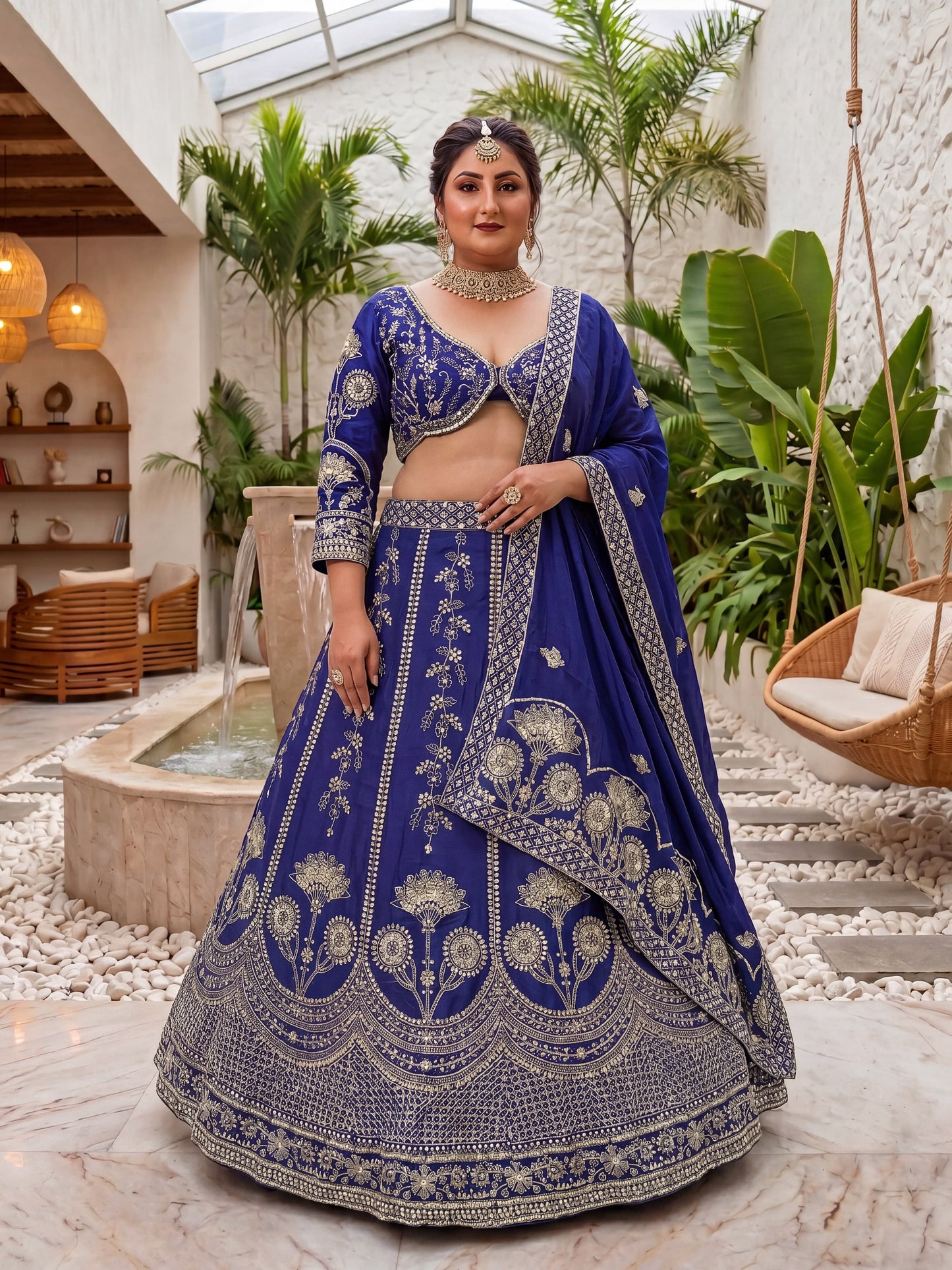 Designer Lehenga Choli (Plus sizes available)