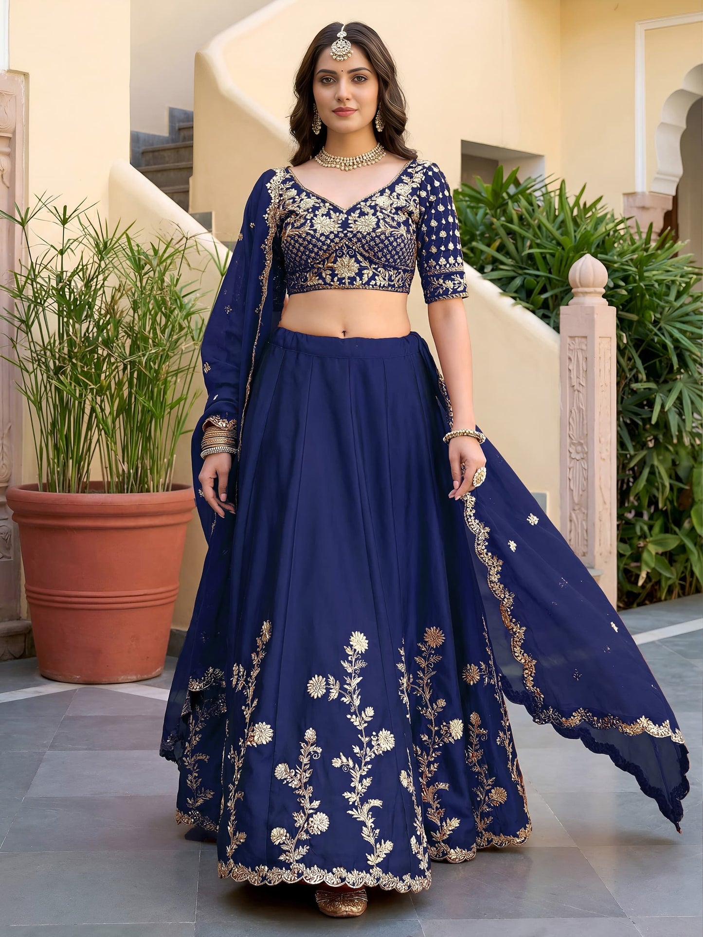 Lehenga Choli : Ready to wear