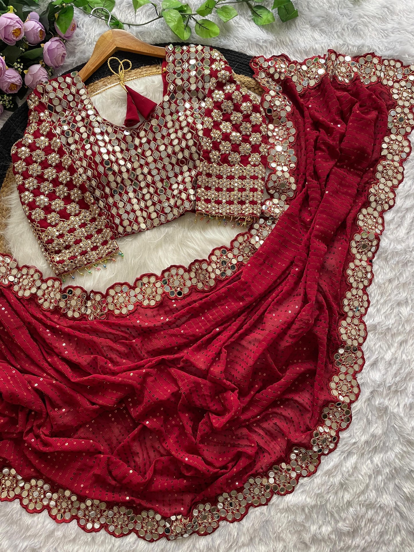 Ready to wear : Bollywood-style designer saree