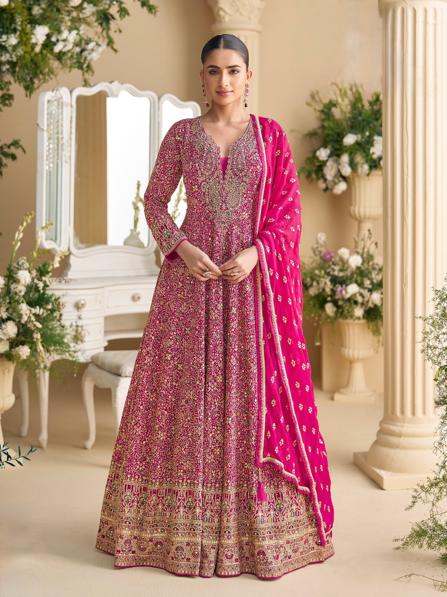 Anarkali Gown : Pre Order Only