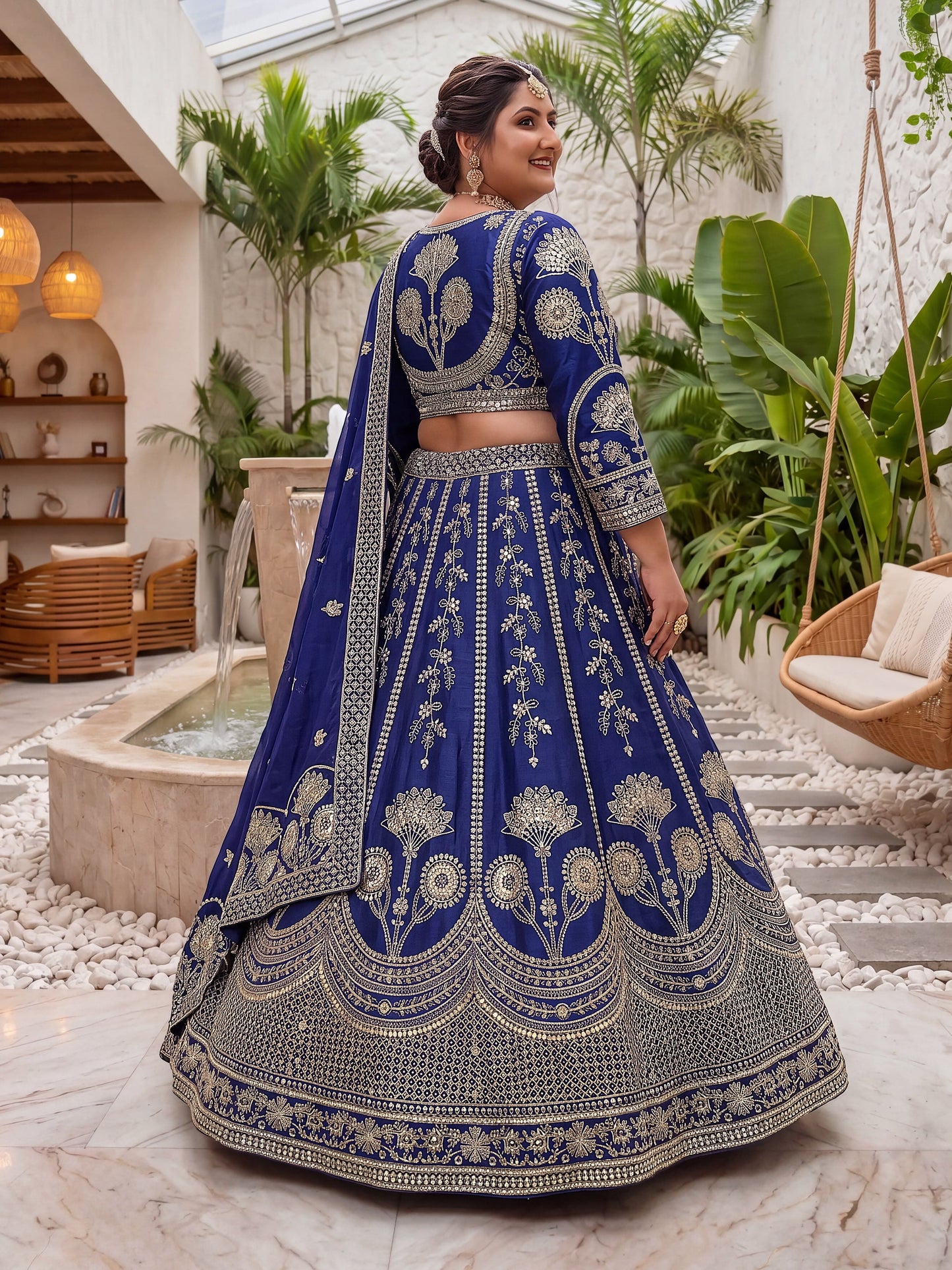 Designer Lehenga Choli (Plus sizes available)