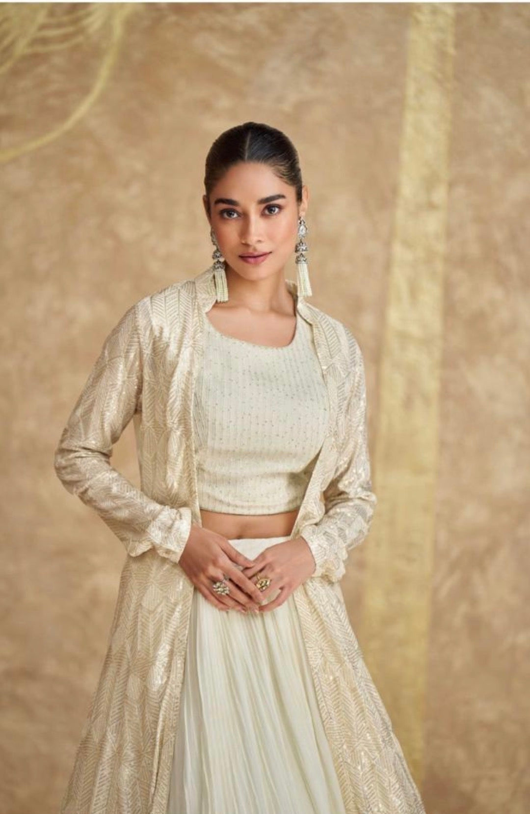 Georgette Embroidered 3 Piece Set : Pre Order Only