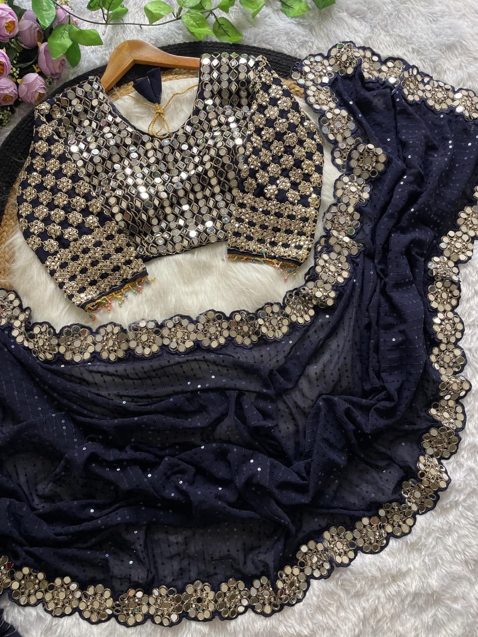 Ready to wear : Bollywood-style designer saree