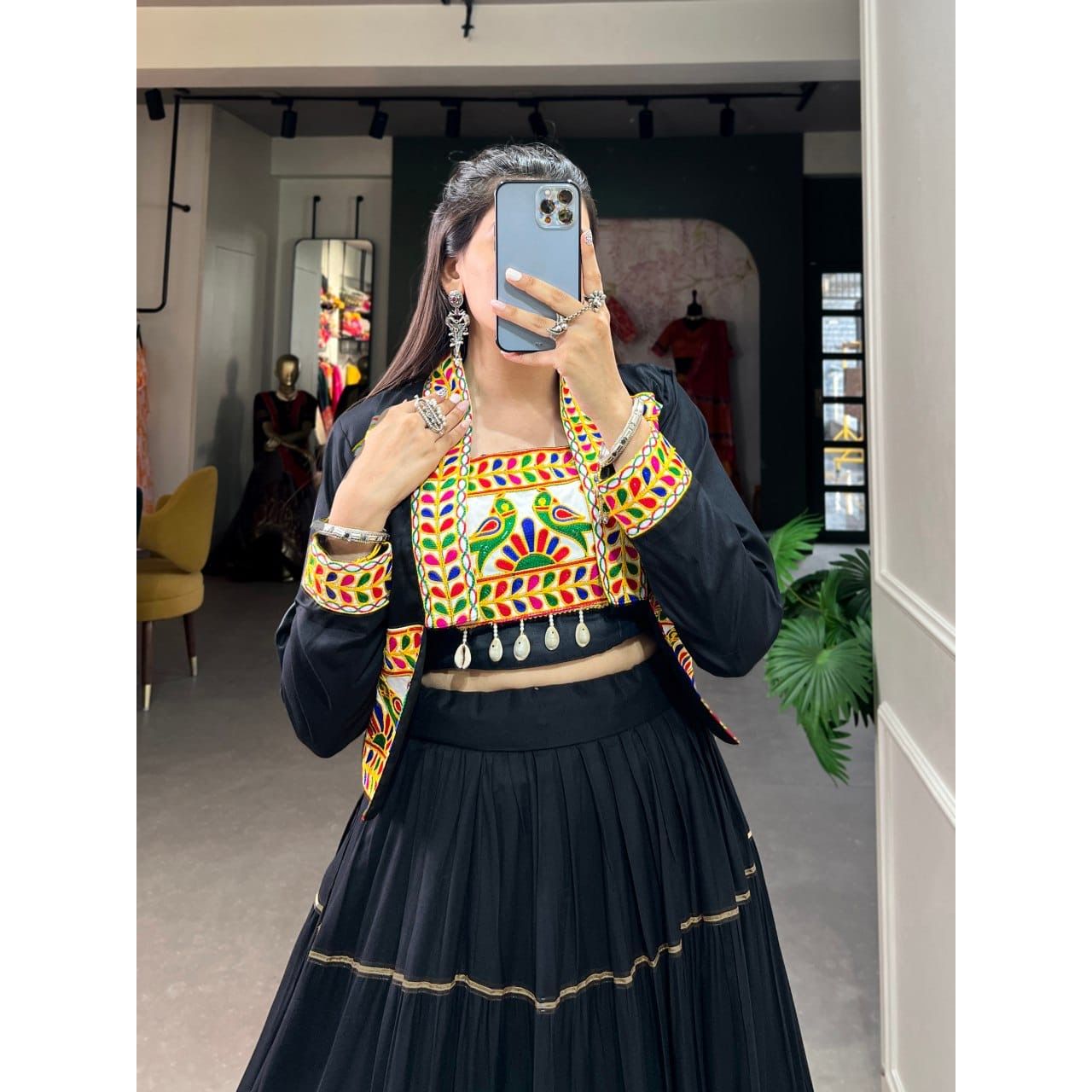 Lehenga Choli and Koti