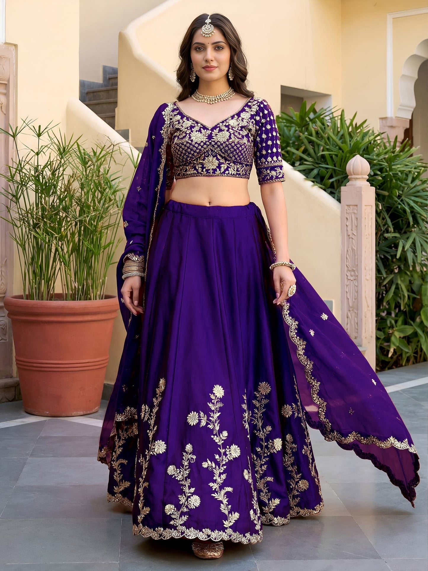 Lehenga Choli : Ready to wear